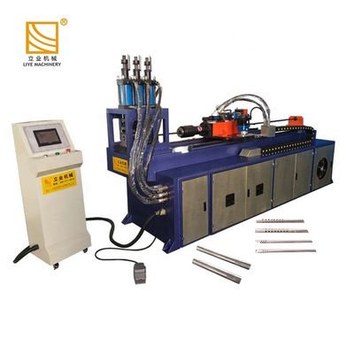 स्वचालित पाइप छेद छिद्रण मशीन CK60CNC-3 उच्च परिशुद्धता सीएनसी छिद्रण